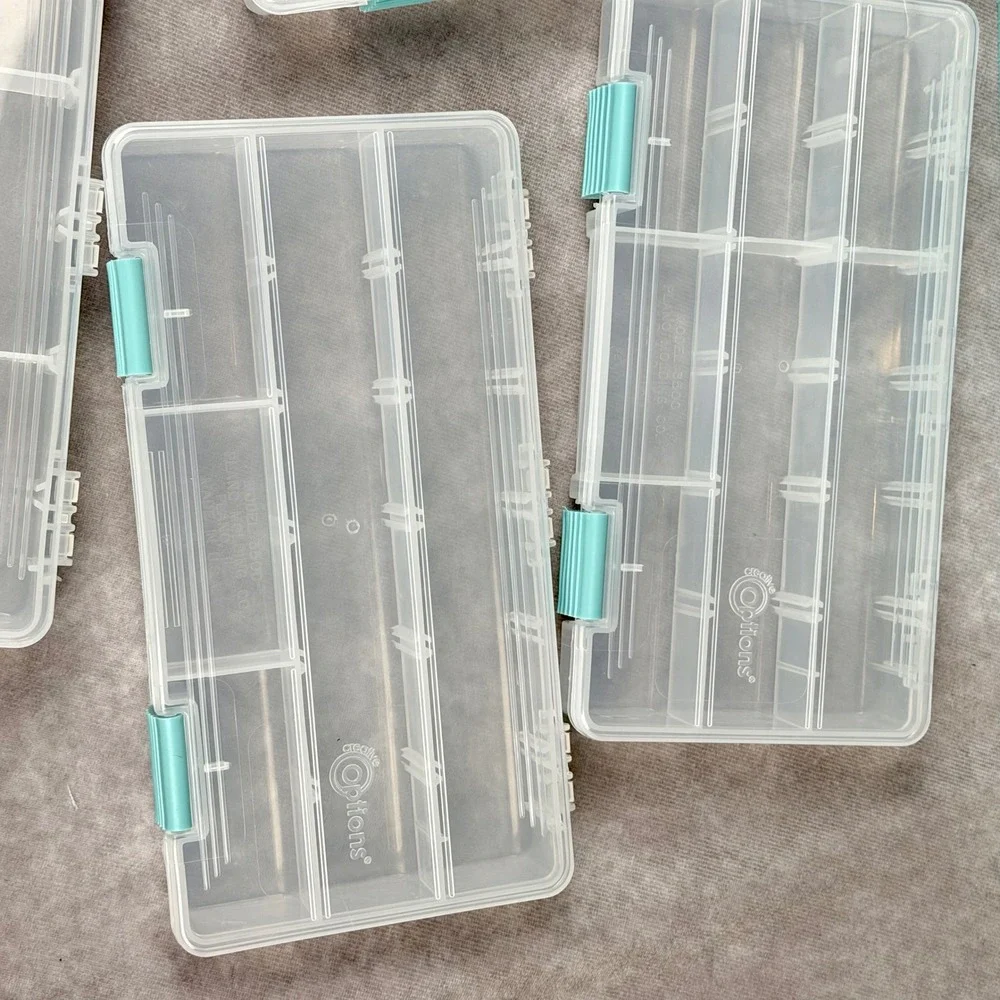 Creative Options Grab N Go Rack System Turquoise Craft Organizer Four Trays